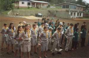 2001b1 acampamento xaxim-xanxere, com o clube sentinela verde d'oeste