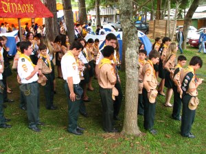 2007 - A gente de uma perspectiva diferente no Campori de Rio Negrinho
