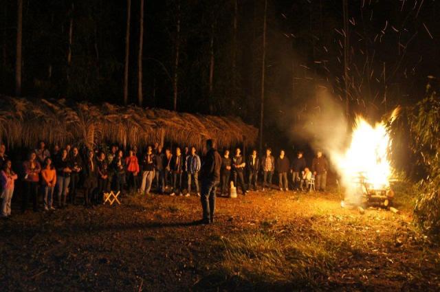 acampamento desbravadores dinamis fogo conselho